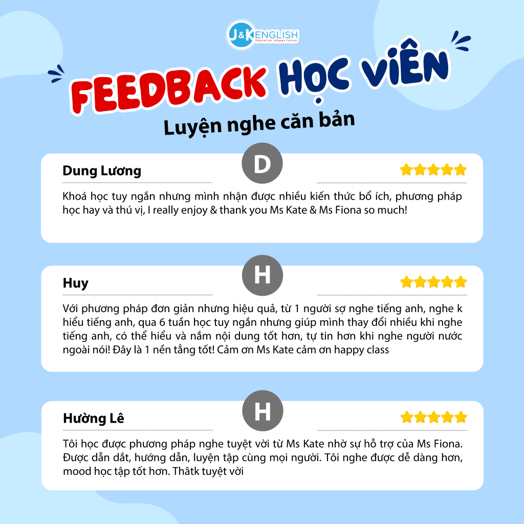 Khóa học luyện nghe căn bản Extensive Listening - 7