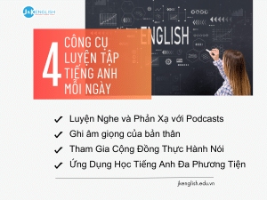 4 công cụ luyện tiếng Anh