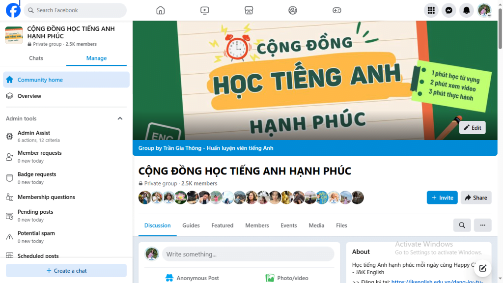 Học tiếng Anh online miễn phí