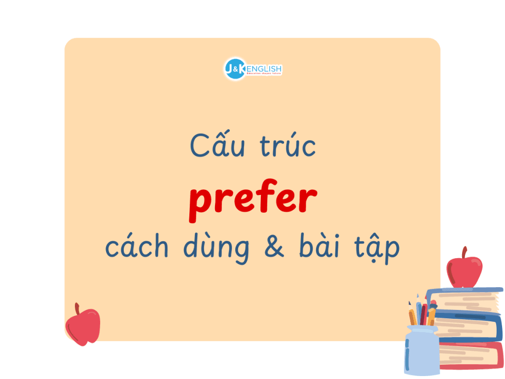 Cấu trúc prefer: cách dùng và bài tập